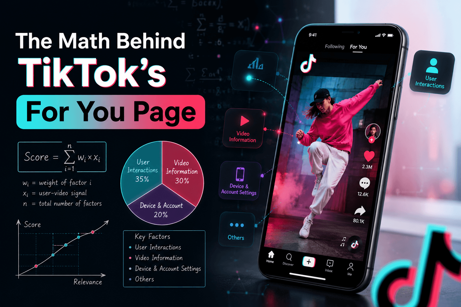 The Math Behind TikTok’s For You Page